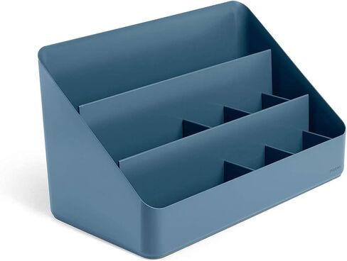 Poppin Desk Organizer with 3 Tiers, Sliding & Removable Dividers, Charging Station - All-in-One Workspace Organizer for Office Supplies, Desktop Organizer in Kuwait
