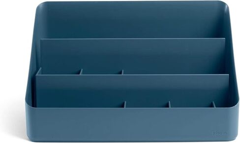 Poppin Desk Organizer with 3 Tiers, Sliding & Removable Dividers, Charging Station - All-in-One Workspace Organizer for Office Supplies, Desktop Organizer in Kuwait