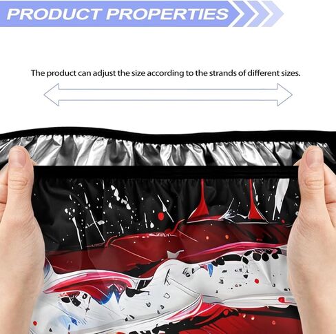 Winch Cover Waterproof Winch Accessories, American Flag Print Vehicle Winch Protection Cover Dust-Proof Winch Protective Cover for Electric Winches 8500-17500 Lbs, Easy to Install in Saudi Arabia