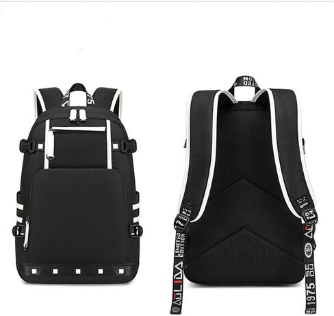 Basketball Star 23 Athletes Laptop Backpack Student Backpack Men Women Ultra Light Travel Bag (Black2) in Kuwait