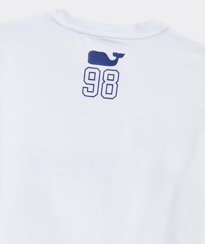 vineyard vines Boys' Lacrosse 1998 Long-Sleeve Harbor Performance Tee in Saudi Arabia