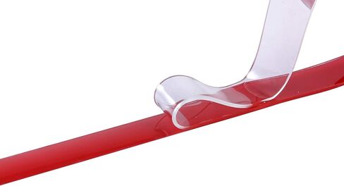 شريط تثبيت رغوي - شريط إسفنجي أكريليك مزدوج الجوانب - شفاف - ½ بوصة × 16 قدم 4 بوصات (5 م)، سمك 1 مم in Kuwait