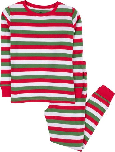 Leveret Kids & Toddler Boys Girls 2 Piece Pajamas 100% Cotton Rooster (Size 5 Years) in Saudi Arabia