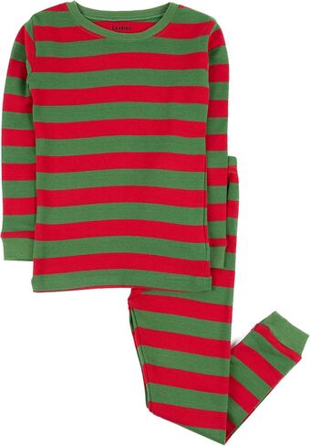 Leveret Kids & Toddler Boys Girls 2 Piece Pajamas 100% Cotton Rooster (Size 5 Years) in Saudi Arabia
