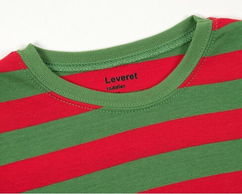 Leveret Kids & Toddler Boys Girls 2 Piece Pajamas 100% Cotton Rooster (Size 5 Years) in Saudi Arabia