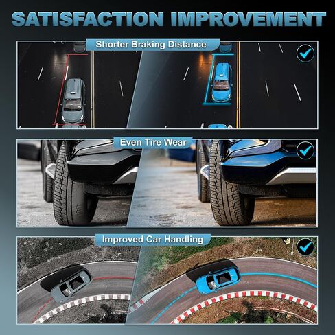 الدعامات الخلفية الأمامية وممتصات الصدمات مجموعة كاملة متوافقة مع 2008-2012 Buick Enclave 2007-2012 GMC Acadia 2009-2012 Chevy Travers w/Coil Spring 172518 (4 قطع) in Kuwait