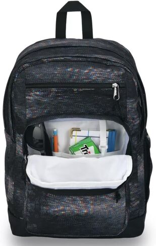 حقيبة ظهر JanSport Cool مع حقيبة كمبيوتر محمول مقاس 15 بوصة - حقيبة كمبيوتر كبيرة مع حجرتين وأشرطة مريحة وشاشة ثابتة in Saudi Arabia