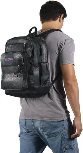 حقيبة ظهر JanSport Cool مع حقيبة كمبيوتر محمول مقاس 15 بوصة - حقيبة كمبيوتر كبيرة مع حجرتين وأشرطة مريحة وشاشة ثابتة in Saudi Arabia