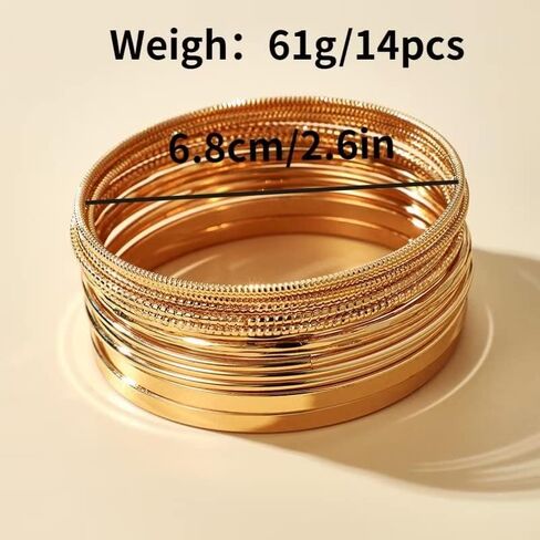 14 قطعة بوهو متعدد الإسورة سوار مجموعة الطبقات تكويم محكم الشرير مكتنزة خاتم هدايا مجوهرات أنيقة للنساء in Kuwait