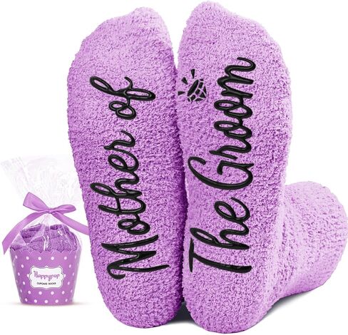 HAPPYPOP Mother of the Groom Gifts - Wedding Gifts Mother of the Groom Socks Wedding Socks in Saudi Arabia