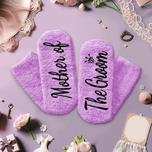 HAPPYPOP Mother of the Groom Gifts - Wedding Gifts Mother of the Groom Socks Wedding Socks in Saudi Arabia