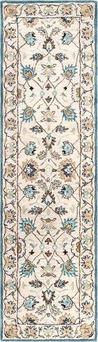 مجموعة SAFAVIEH العتيقة 2'3" x 8' طاووس / أزرق AT812B سجادة عداء مصنوعة يدويًا من الصوف الشرقي الفاخر in Saudi Arabia