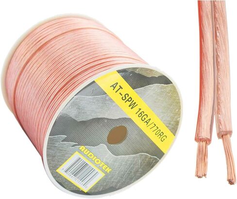 Audiotek - AT-SPW10GA/25RG - Car Vehicle 10 Gauge Speaker Wire - 25 Feet Regular in Kuwait