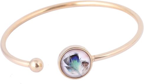 5pcs Fit 12mm Cabochon Bangle Bracelet Bezel Setting Trays Stainless Steel Adjustable Cuff Bracelets Blanks for Jewelry Making Supplies in Saudi Arabia
