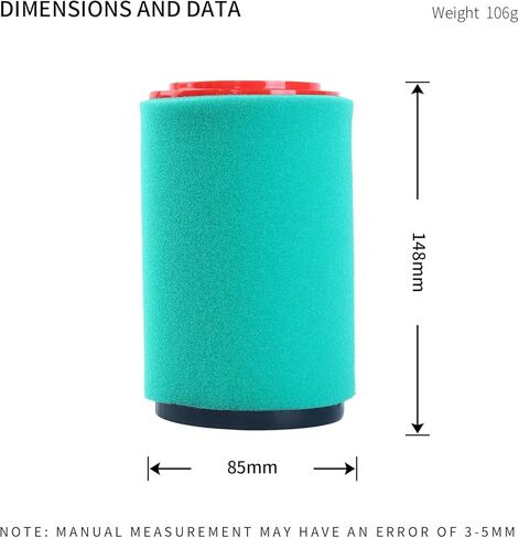 Air filter 1P0-E4450-00-00 4XE-E4450-00-00 for Yamaha replace air filter for Yamaha Bruin 250 YFM250B,Big Bear 250 YFM250B,Bear Tracker 250 YFM250B,Big Bear 400 YFM400,Big Bear 400 IRS YFM400FB in Kuwait