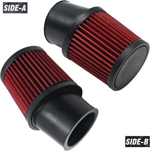 Air Filter Intake Kit Suitable for 6.5HP Go-Karts and Mini Bikes Red High Performance Air Filter Adapter Kit Replacement for Honda Clone GX160 GX200 Go Kart Predator 212cc Engine in Saudi Arabia