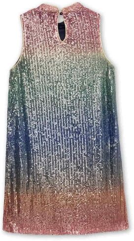 Speechless Girls' Sleeveless Sequined A-line Party Dress in Saudi Arabia
