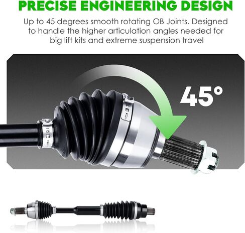 محور السيرة الذاتية الخلفي عالي التحمل عمود محرك يسار يمين لـ Polaris Sportsman 1000 XP 2015-2021، Sportsman 850 2021-2022، Scrambler 1000 XP/850، Sportsman 550 2012-2013 | ما يصل إلى 45 درجة الدورية in Kuwait