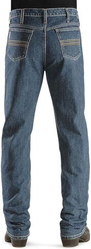 Cinch Men's Silver Label Dark Wash Jeans Big and Tall Dark Stone 35W x 38L US in Saudi Arabia