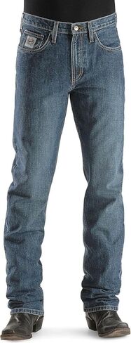 Cinch Men's Silver Label Dark Wash Jeans Big and Tall Dark Stone 35W x 38L US in Saudi Arabia