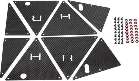 Hot Racing TUDR14G Carbon Fiber Tube Chassis Side Innter Panels TRA UDR in Saudi Arabia