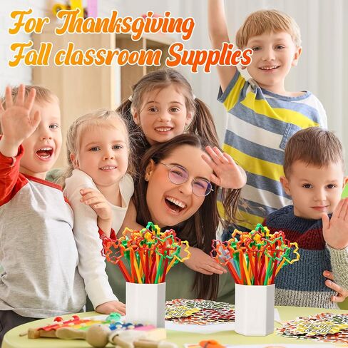 24 Sets Fall Thanksgiving Ballpoint Pens Maple Leaf Shaped Ballpoint Pens with Autumn Thanksgiving Exchange Card Gift Bulk Thanksgiving Party Supplies Classroom Rewards Gift Office School in Saudi Arabia