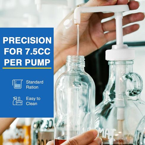 4Pcs Gallon Jug Pump Dispenser, 38-400 Leak Proof Pump for Gallon Jug - Lotion Shampoo Pump Cap Included, Fits 1 Gallon Bottle 64oz 128oz Shampoo Laundry Detergent Containers in Kuwait