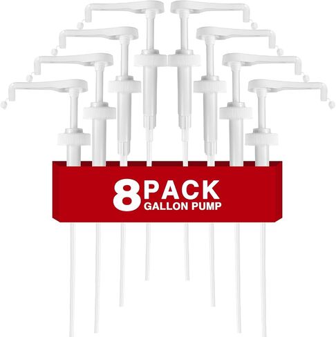 4Pcs Gallon Jug Pump Dispenser, 38-400 Leak Proof Pump for Gallon Jug - Lotion Shampoo Pump Cap Included, Fits 1 Gallon Bottle 64oz 128oz Shampoo Laundry Detergent Containers in Kuwait