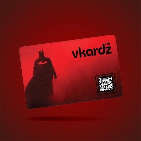 Vkardz - بطاقة الأعمال الرقمية NFC للأبطال الخارقين || مشاركة سهلة للاتصال، بطاقة NFC صديقة للجيب، طباعة غير لامعة، مقاومة للخدش || بطاقات الأبطال الخارقين (شازام) in Saudi Arabia