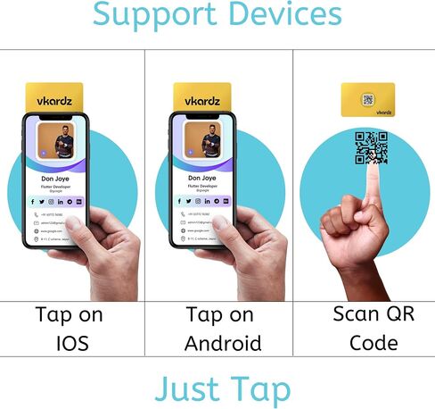 Vkardz - بطاقة الأعمال الرقمية NFC للأبطال الخارقين || مشاركة سهلة للاتصال، بطاقة NFC صديقة للجيب، طباعة غير لامعة، مقاومة للخدش || بطاقات الأبطال الخارقين (شازام) in Saudi Arabia