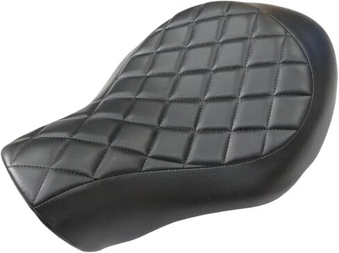 YIBO Low profile and wide professional seat for Harley Sportster XL883 1200 N 48 2005-2013 new 2006 2007 2008 2009 2010 2011 2012 2013 2014 (Style 1) in Saudi Arabia