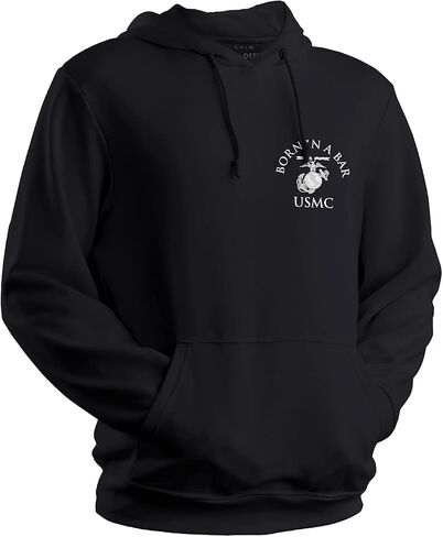 Military Gift Shop Marine Corps Tun Tavern USMC Hoodie - Whiskey Label Marine Corps Sweatshirt, in Saudi Arabia