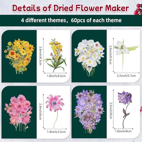 288 قطعة من مجموعة الإشارات المرجعية الشفافة DIY للزهور المضغوطة صانع الإشارات المرجعية الفارغة المصنوعة يدويًا للطلاب والمعلمين القراءة in Kuwait