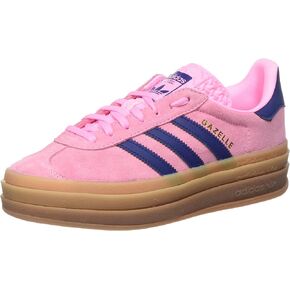 adidas Womens Bold Shoes, Pink Glow/Victory Blue/Gum, Size 8.5