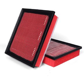 Engine Air Filter Fits for 2016-2021 Toyota Tacoma V6, 2013-2021 Tundra, 2014-2021 Sequoia, CA11895 Air Filter Replacement