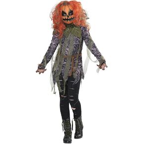 Girl's Pumpkin Monster Costume