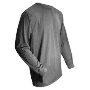 MAGID ARS450GYL AR Defense NFPA 70E Compliant Jersey Knit Shirt, Large, Gray