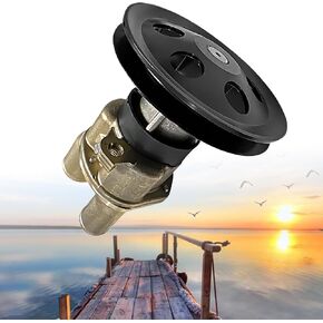 3857794 Sea Water Pump 4.5" Pulley Fits for Volvo Penta HU thru WT 1995-1999 Replaces# 3851982 3855079 3852399 3851700