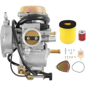 Carburetor Replacement For Suzuki LT-F250 Ozark 2002-2009 2012-2014, LT-Z250 QuadSport Z 2004-2009, Replace 13200-21G10
