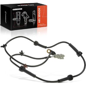 A-Premium Front or Rear ABS Wheel Speed Sensor - Compatible with Nissan Models - Rogue 2008-2013, X-Trail 2005-2006 - Replaces 47900JG000, 47900-1DA1A