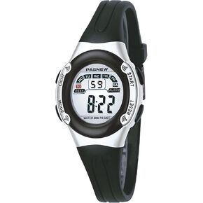 CakCity Waterproof Sport Women's Digital Chronograph Silicone Strap Watch Unisex Wristwatch