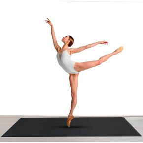 Dance Floor, Portable Dance Floor, Marley Dance Floor, Non-Slip Dance Floor, Ballet Dance Floor for Jazz, Pop, Lyrical Style, portable dance mat, dance floor for home, studio or stage.