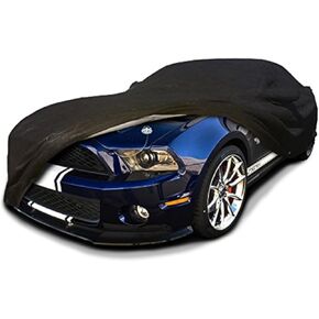 CarsCover Custom Fit 2005-2014 Ford Shelby GT350 / GT500 Car Cover for 5 Layer Ultrashield Black Mustang GT 350 GT 500