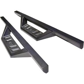 TAC Sidewinder Running Boards Fit 2007-2018 Jeep Wrangler JK 2 Door 4" Drop Side Steps Nerf Bars Rock Slider SUV Fine Texture Black Off-Road Accessories (2pcs)