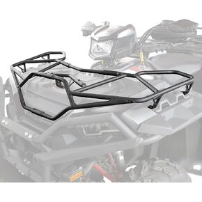 Front Rack Extender for Polaris Sportsman 850/850 SP/XP 1000/ XP 1000 S 2017-2024, Heavy Duty Steel Front Luggage Storage Cargo Rack Extender Kit Accessories, Replace OEM #2883257