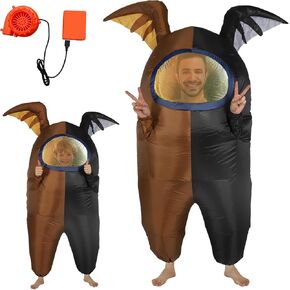 Inflatable Astronaut Space Costume Funny Halloween Cosplay Party School Masquerade Game Fans