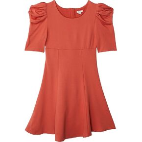 HABITUAL girl Girl's Puff Sleeve Flounce Dress (Big Kids)