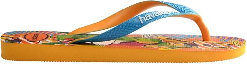 Havaianas Mens Disney Stylish Goofy Flip Flop Sandals, Orange Citrus, Size 13 in Saudi Arabia