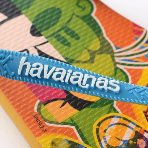 Havaianas Mens Disney Stylish Goofy Flip Flop Sandals, Orange Citrus, Size 13 in Saudi Arabia