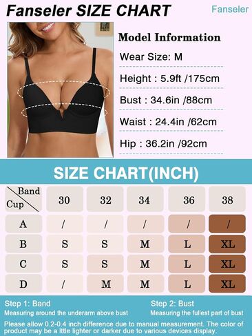 Low Back Deep-V Plunge Push Up Bra, Seamless Invisible Underwire Longline Support Multiway Low Cut Bras for Women in Saudi Arabia